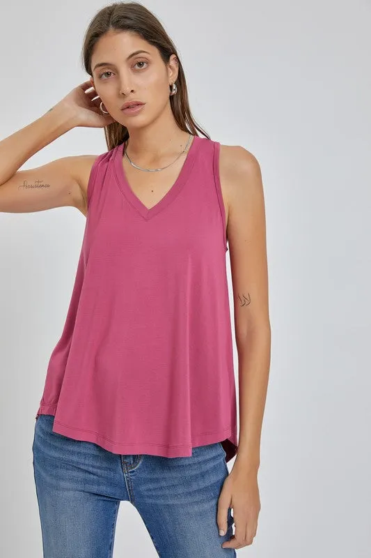 Soft V Neck Tank sold by U-NI-TY