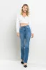 High Rise Ultra Stretch Bootcut Jeans sold by U-NI-TY