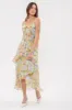 Clip Dot Floral Midi Dress sold by U-NI-TY