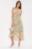 Clip Dot Floral Midi Dress sold by U-NI-TY