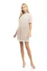 Short Sleeve Pleated Mini Dress - multiple colours sold by U-NI-TY
