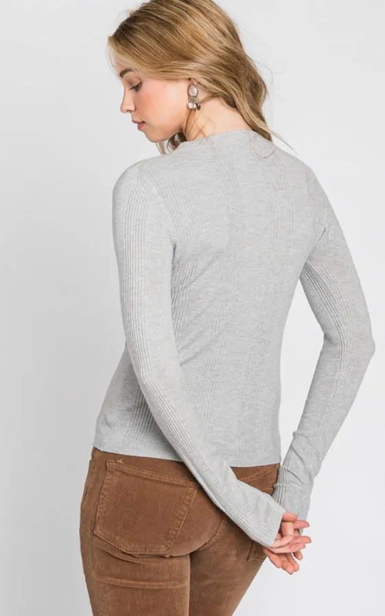 Pattern Knit Cropped Top sold by U-NI-TY product image thumbnail 3