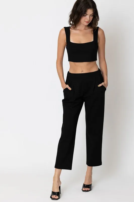 High Waisted Pleated Pants sold by U-NI-TY