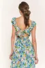 Blue Flower Midi Dress sold by U-NI-TY