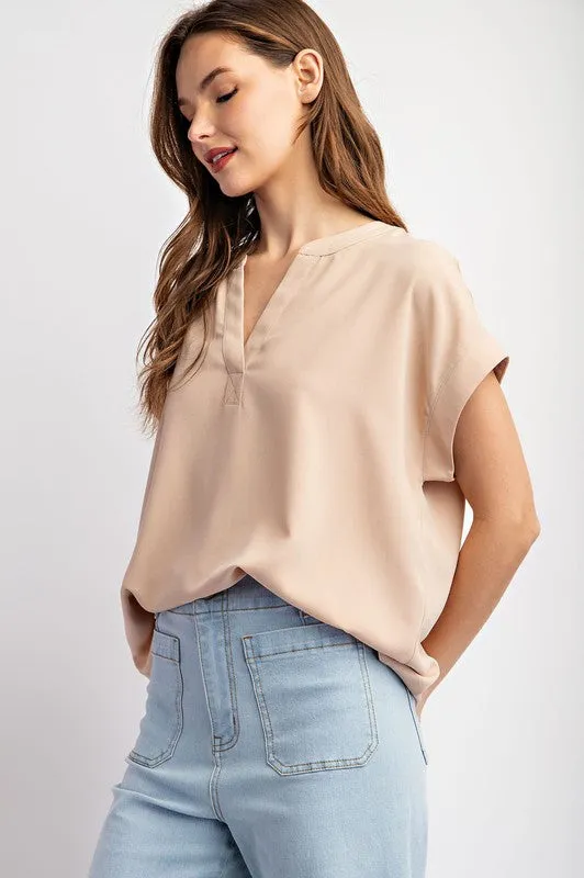 Short Sleeve Blouse Top sold by U-NI-TY product image thumbnail 5