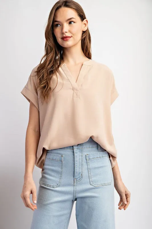 Short Sleeve Blouse Top sold by U-NI-TY product image thumbnail 4
