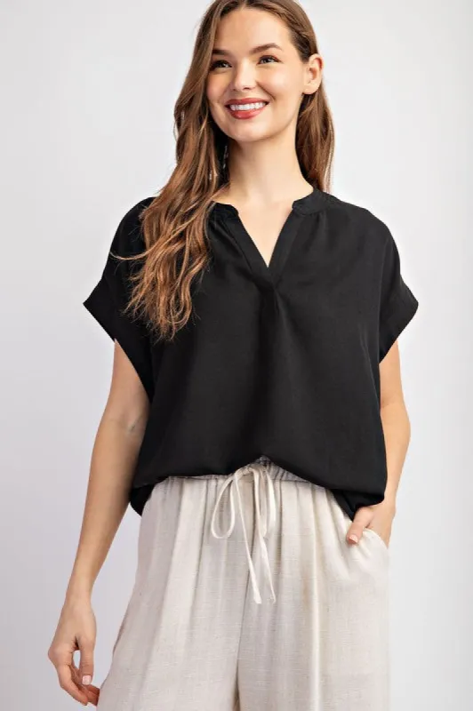 Short Sleeve Blouse Top sold by U-NI-TY