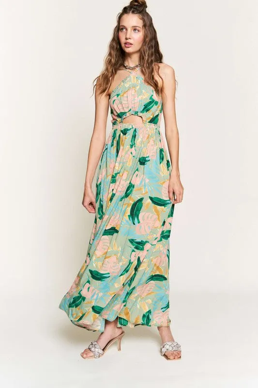 Sage Floral Maxi Dress sold by U-NI-TY product image thumbnail 5