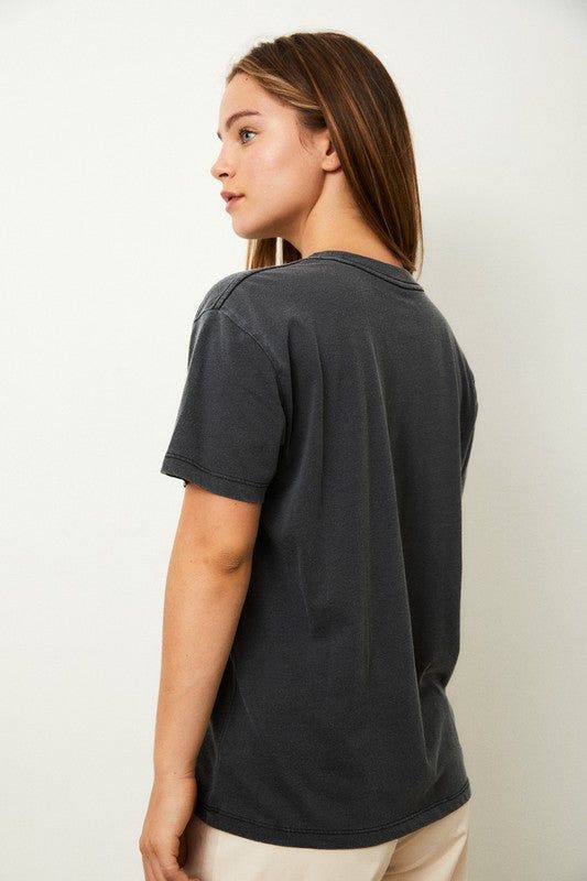Soft Basic Round Neck Cotton T-shirts sold by U-NI-TY product image thumbnail 2