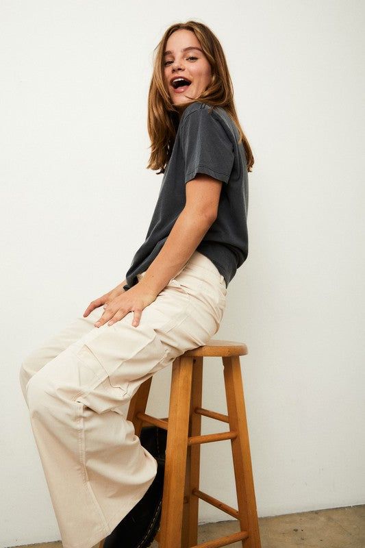 Soft Basic Round Neck Cotton T-shirts sold by U-NI-TY product image thumbnail 4