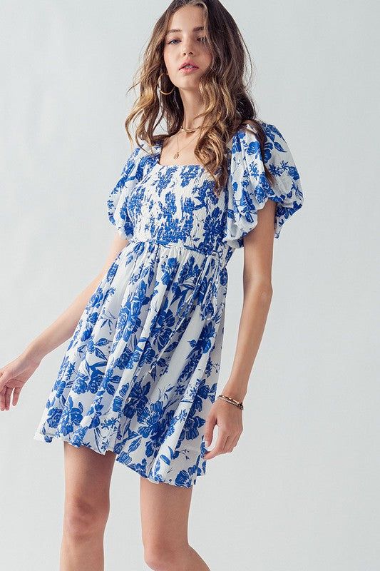 Elsie Blooming Puff Sleeve Dress sold by U-NI-TY product image thumbnail 5