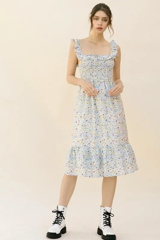 Ditsy Floral Midi Dress sold by U-NI-TY product image thumbnail 2
