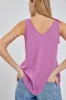 Bamboo Modal V Neck Tank sold by U-NI-TY