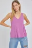 Bamboo Modal V Neck Tank sold by U-NI-TY
