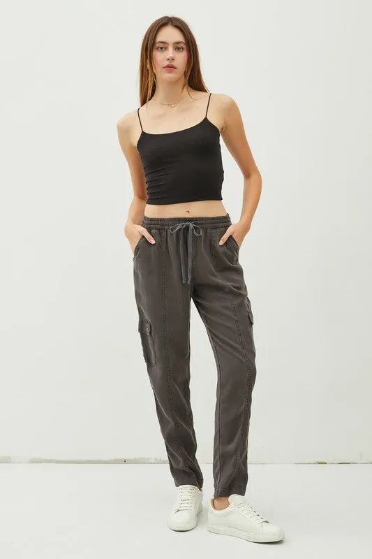 Tencel Cargo Utility Pants sold by U-NI-TY