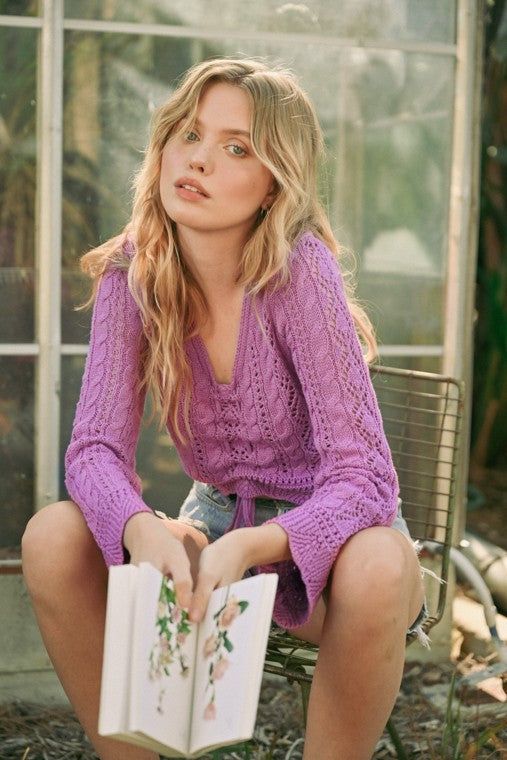 Cinched Knit Top sold by U-NI-TY product image thumbnail 2