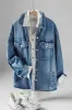Kayla Denim Wash Over Sized Jacket sold by U-NI-TY