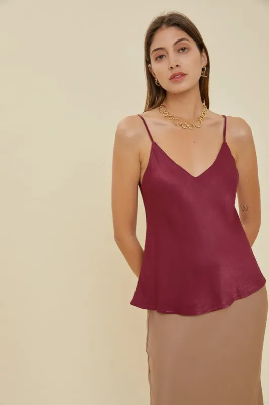 Satin Camisole sold by U-NI-TY