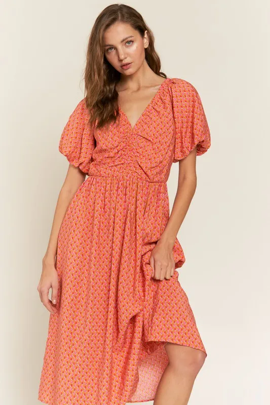 Apricot Midi Dress sold by U-NI-TY