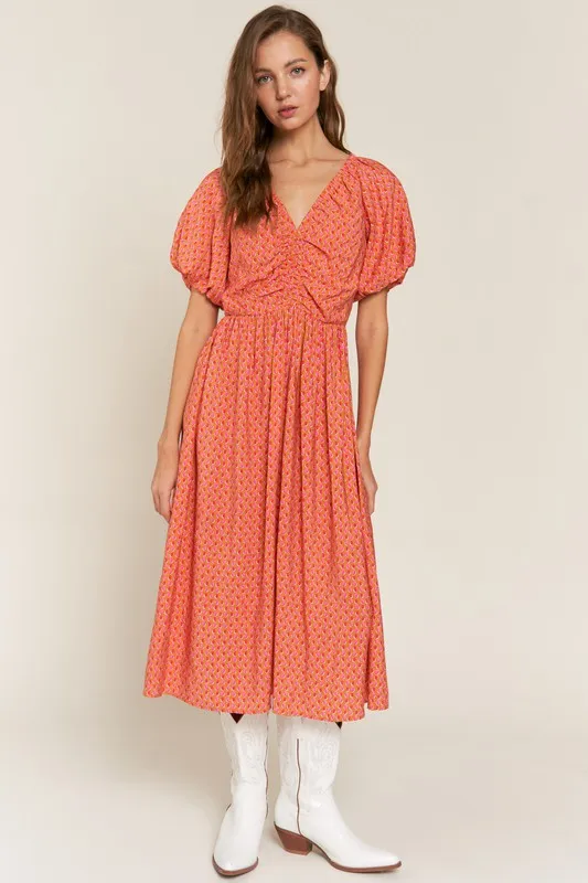 Apricot Midi Dress sold by U-NI-TY product image thumbnail 2