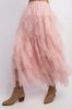 Cascading Tulle Mesh Layered Maxi Skirt sold by U-NI-TY