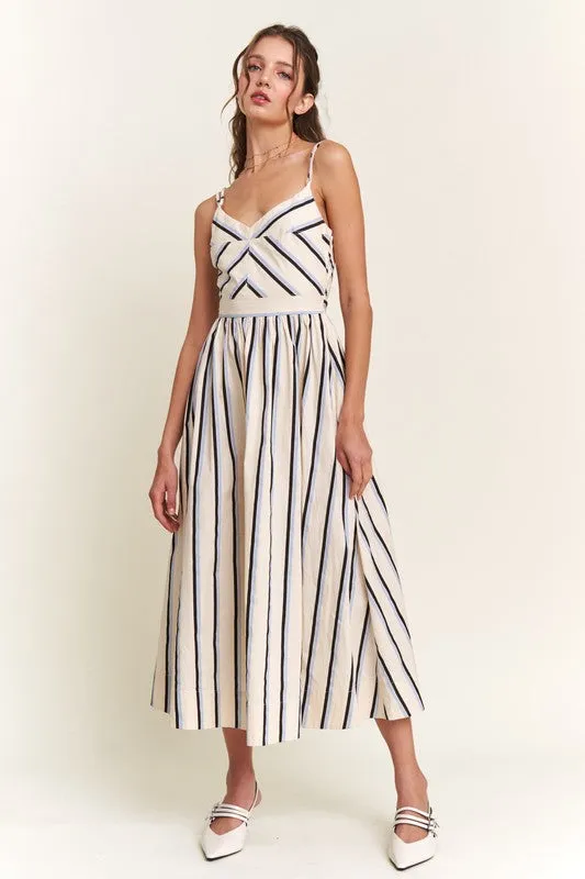 Stripe Midi Dress sold by U-NI-TY product image thumbnail 2