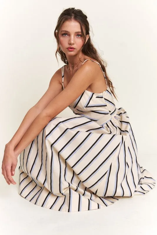 Stripe Midi Dress sold by U-NI-TY product image thumbnail 4