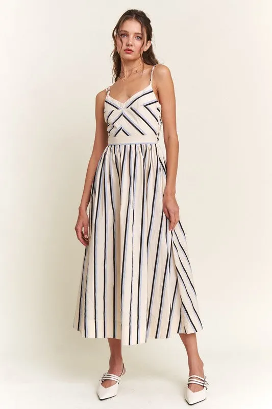 Stripe Midi Dress sold by U-NI-TY