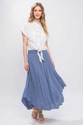Smock Swing Maxi Skirt sold by U-NI-TY