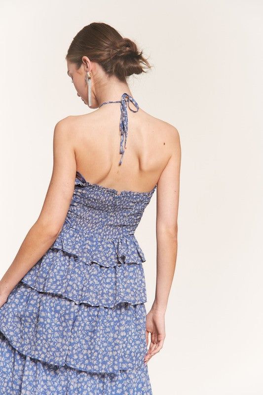 Blue Maxi Dress sold by U-NI-TY product image thumbnail 5