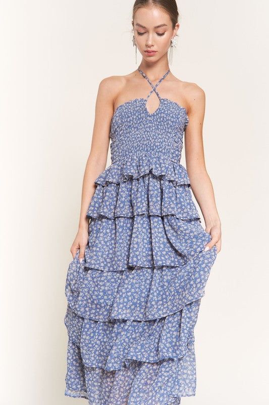 Blue Maxi Dress sold by U-NI-TY product image thumbnail 2
