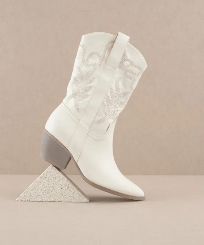 Sephira Embroidered Short Boot sold by U-NI-TY