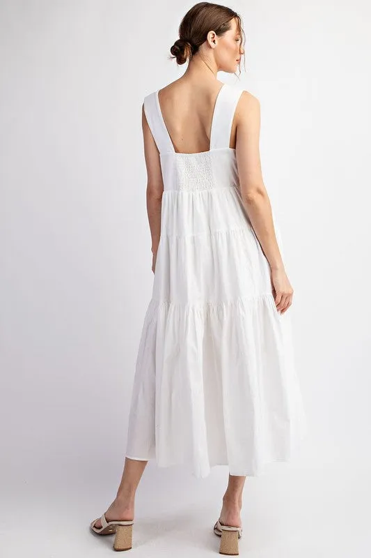 Sleeveless Tiered Midi Dress sold by U-NI-TY product image thumbnail 4