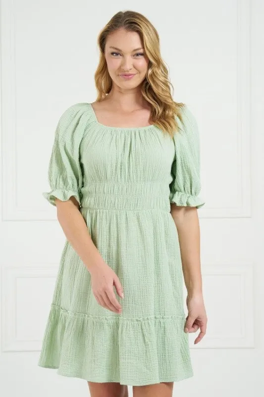 Smocking Dress sold by U-NI-TY