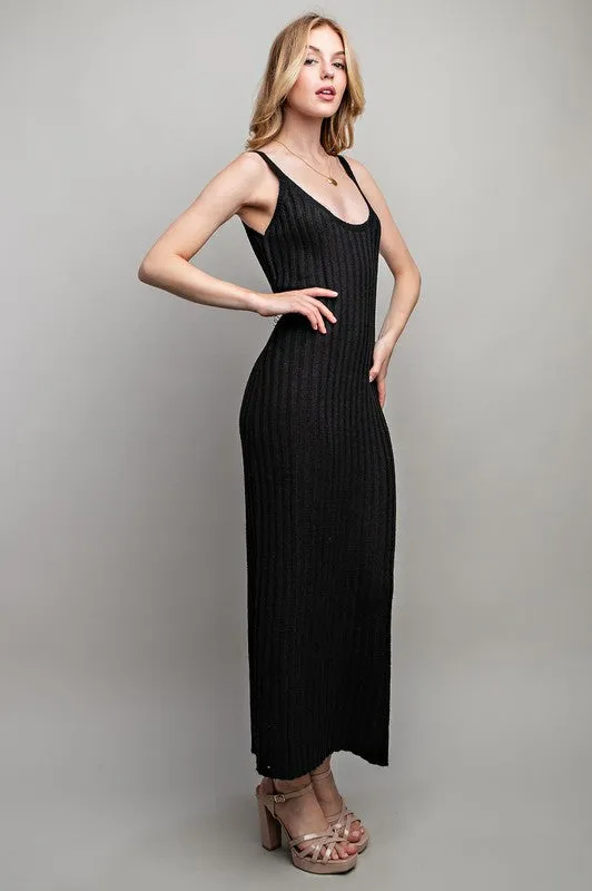 Ribbed Knit Maxi Dress sold by U-NI-TY product image thumbnail 4