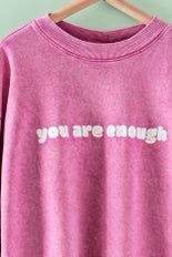 You Are Enough Sweatshirt sold by U-NI-TY