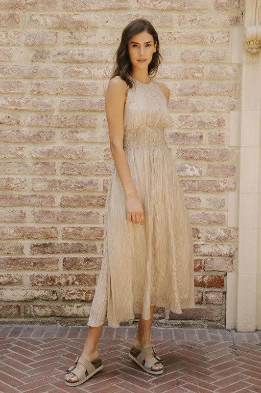 Monochromatic Crepe Mid Dress sold by U-NI-TY