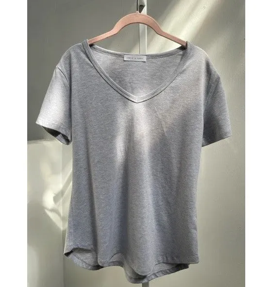 Short Sleeve V Neck Top sold by U-NI-TY product image thumbnail 2