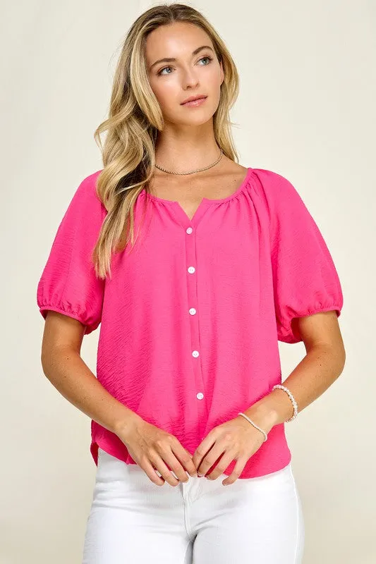 Flowy Button Top sold by U-NI-TY product image thumbnail 4