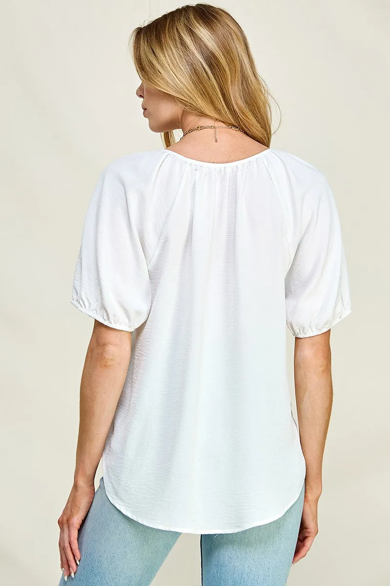 Flowy Button Top sold by U-NI-TY product image thumbnail 2