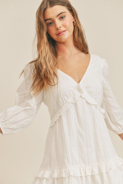 Ruffle Detail Mini Dress sold by U-NI-TY product image thumbnail 5