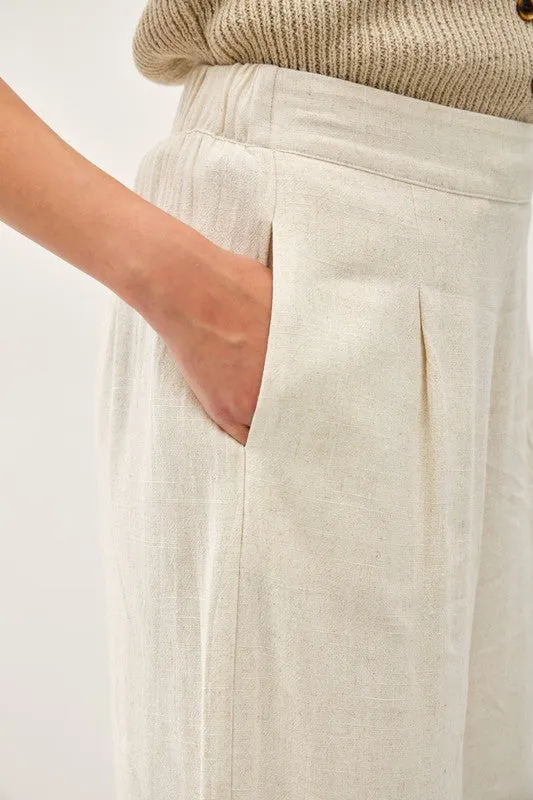 Linen Culotte Pants sold by U-NI-TY product image thumbnail 4