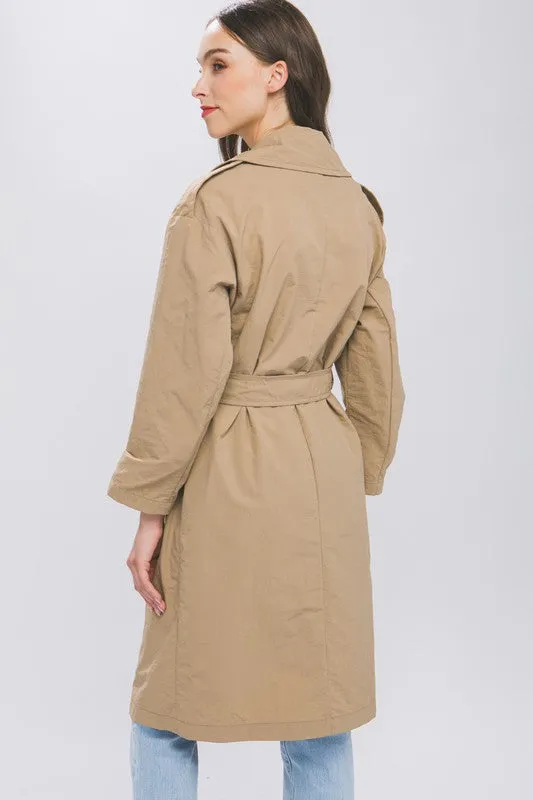 Long Trench Coat sold by U-NI-TY product image thumbnail 3