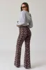 Anna Leopard Print Flare Pants sold by U-NI-TY