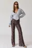 Anna Leopard Print Flare Pants sold by U-NI-TY