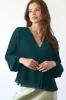 Lightweight Pleated Blouse sold by U-NI-TY