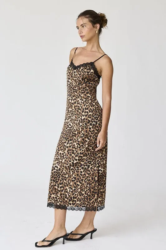 Amelia Leopard Slip Dress sold by U-NI-TY product image thumbnail 5