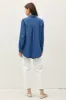 Denim Tencel Button Up Oversized Shirt sold by U-NI-TY