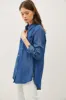 Denim Tencel Button Up Oversized Shirt sold by U-NI-TY