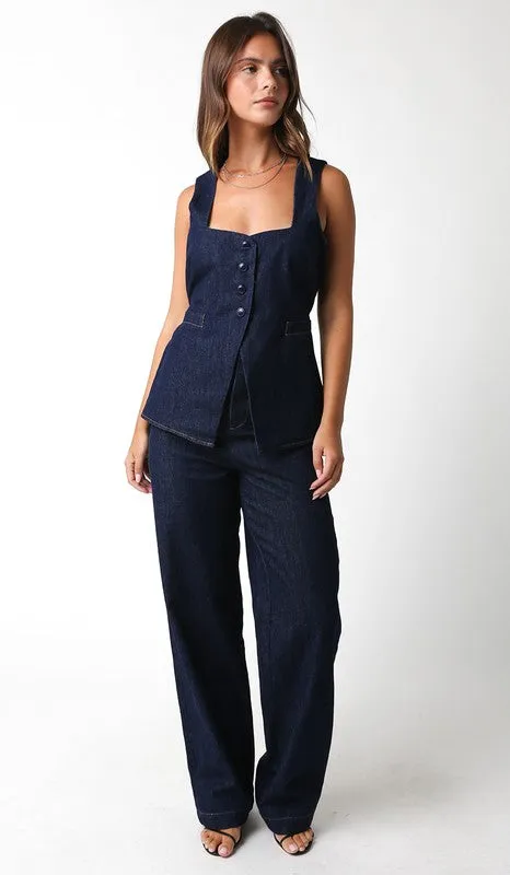 Ellen Denim Top sold by U-NI-TY product image thumbnail 4